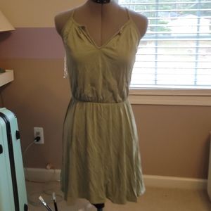 Sage green dress